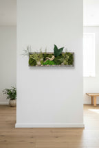 Porte clé unique en végétaux stabilisés- décoration murale pour couloir