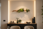 Liane Sauvage – Décoration murale végétale stabilisée sur bois naturel – 60 cm