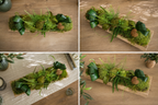 Centre de table végétal stabilisé 46 cm – Évasion Nature
