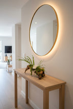 Centrepiece végétal bois de Mopani & gardénia blanc stabilisé | Naturencadre