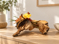 Centre de table en végétaux stabilisés automne